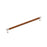 Fairlane Zinc & Leather Cognac Leather / Polished Nickel Cabinet Pull 2