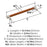 Fairlane Zinc & Leather Cognac Leather / Satin Nickel Appliance Pull 4