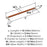 Fairlane Zinc & Leather Cognac Leather / Satin Nickel Appliance Pull 5