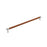 Fairlane Zinc & Leather Cognac Leather / Satin Nickel Appliance Pull 3