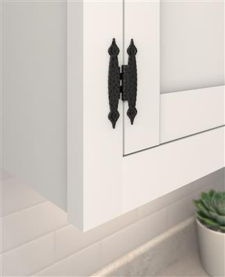 Decorative Hinges Steel Colonial Black Cabinet Hinge 3