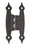 Decorative Hinges Steel Colonial Black Cabinet Hinge 3