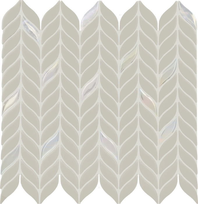 Clearance Sale! Starcastle Comet Stone & Glass Mosaic - 2" Leaf