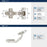 Euro Concealed Hinges Steel Nickel Cabinet Hinge 3