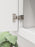 Compact Concealed Hinges Steel Nickel Cabinet Hinge 4