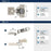 Compact Concealed Hinges Steel Nickel Cabinet Hinge 2