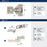 Compact Concealed Hinges Steel Nickel Cabinet Hinge 2