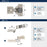 Compact Concealed Hinges Steel Nickel Cabinet Hinge 2