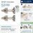 Euro Concealed Hinges Steel Nickel Cabinet Hinge 4
