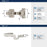 Euro Concealed Hinges Steel Nickel Cabinet Hinge 3