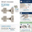 Euro Concealed Hinges Steel Nickel Cabinet Hinge 4