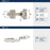 Euro Concealed Hinges Steel Nickel Cabinet Hinge 3