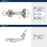 Euro Concealed Hinges Steel Nickel Cabinet Hinge 3