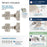 Euro Concealed Hinges Steel Nickel Cabinet Hinge 4