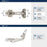 Euro Concealed Hinges Steel Nickel Cabinet Hinge 3