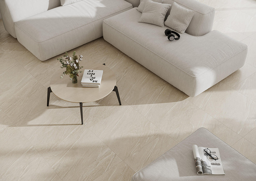 Connor Beige Matte Porcelain Beige Tile Matte 2