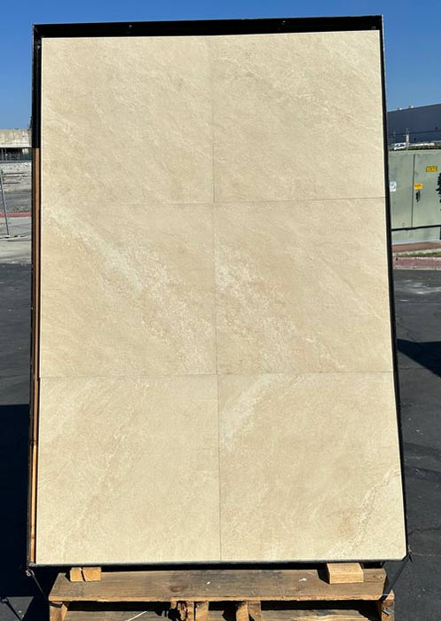 Conrad Ivory Porcelain Paver Rough 2
