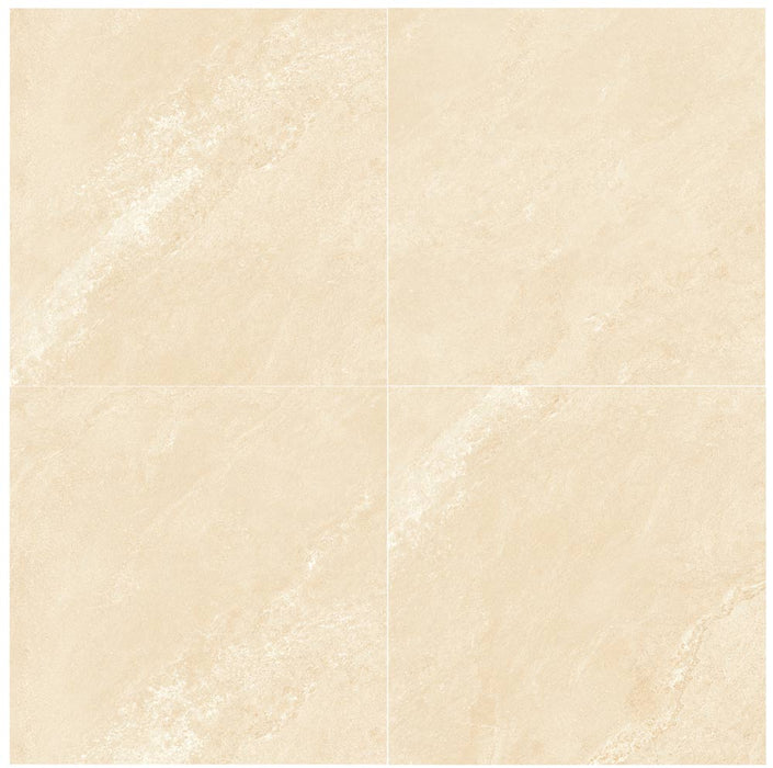 Full Paver Sample - Conrad Ivory Porcelain Paver - 24" x 24" x 3/4" Rough