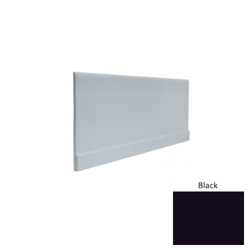 Contours Rubber #00 Simplicity Black Profiled Wall Base Satin 1