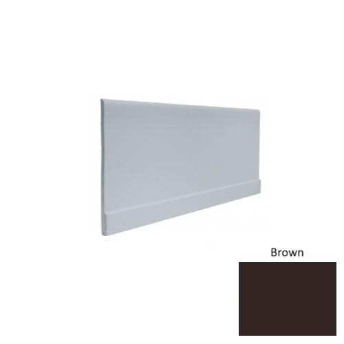 Contours Rubber #00 Simplicity Brown Profiled Wall Base Satin 1