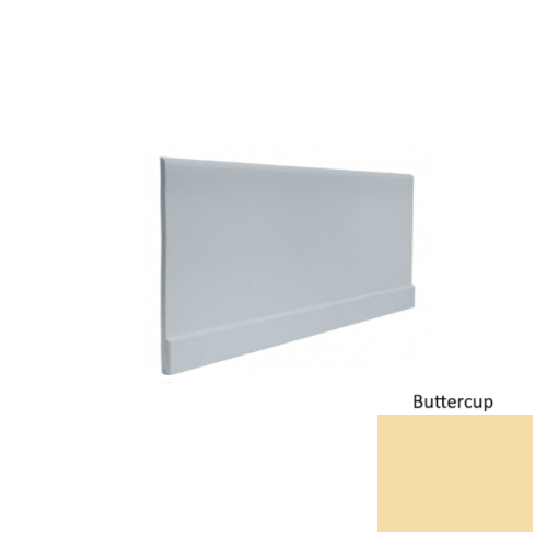 Contours Rubber #00 Simplicity Buttercup Profiled Wall Base Satin 1