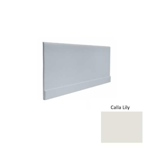 Contours Rubber #00 Simplicity Calla Lily Profiled Wall Base Satin 1