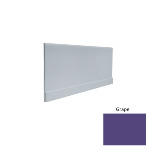 Contours Rubber #00 Simplicity Grape Profiled Wall Base Satin 1