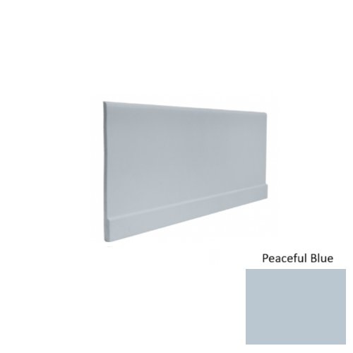 Contours Rubber #00 Simplicity Peaceful Blue Profiled Wall Base Satin 1