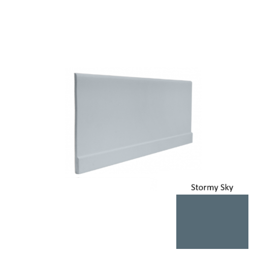 Contours Rubber #00 Simplicity Stormy Sky Profiled Wall Base Satin 1