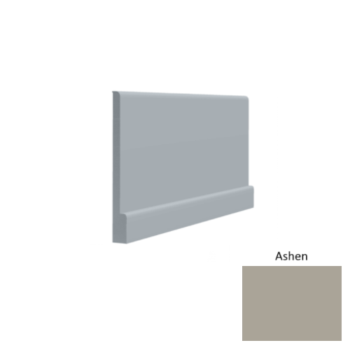 Contours Rubber #05 Simplicity Bold Ashen Profiled Wall Base Satin 1