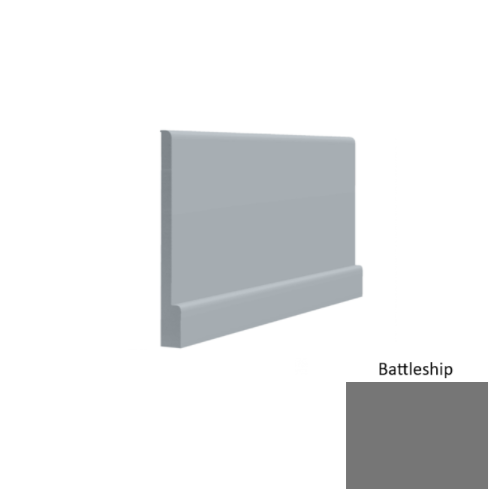 Contours Rubber #05 Simplicity Bold Battleship Profiled Wall Base Satin 1