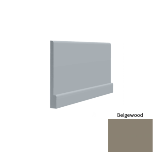 Contours Rubber #05 Simplicity Bold Beigewood Profiled Wall Base Satin 1