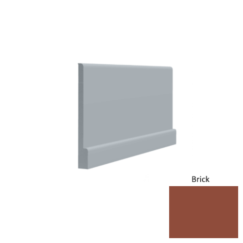 Contours Rubber #05 Simplicity Bold Brick Profiled Wall Base Satin 1