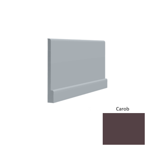 Contours Rubber #05 Simplicity Bold Carob Profiled Wall Base Satin 1
