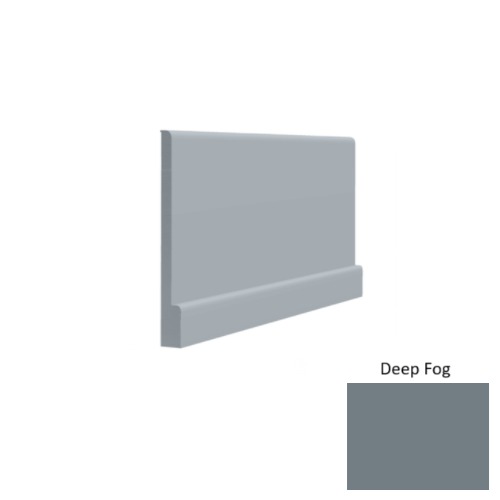 Contours Rubber #05 Simplicity Bold Deep Fog Profiled Wall Base Satin 1