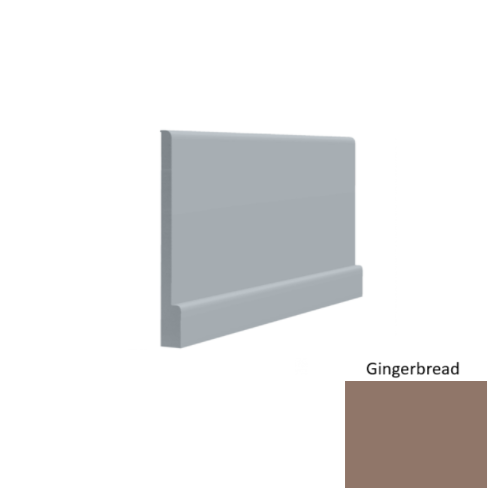 Contours Rubber #05 Simplicity Bold Gingerbread Profiled Wall Base Satin 1