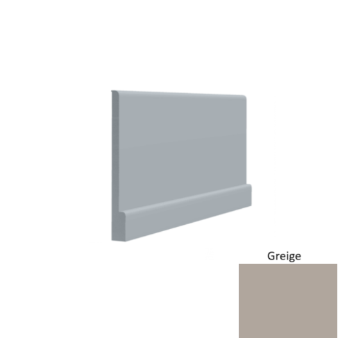 Contours Rubber #05 Simplicity Bold Greige Profiled Wall Base Satin 1