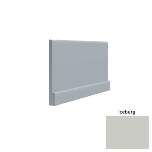 Contours Rubber #05 Simplicity Bold Iceberg Profiled Wall Base Satin 1