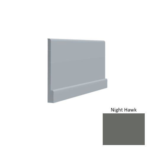 Contours Rubber #05 Simplicity Bold Night Hawk Profiled Wall Base Satin 1