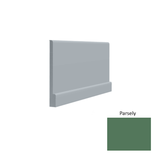 Contours Rubber #05 Simplicity Bold Parsely Profiled Wall Base Satin 1
