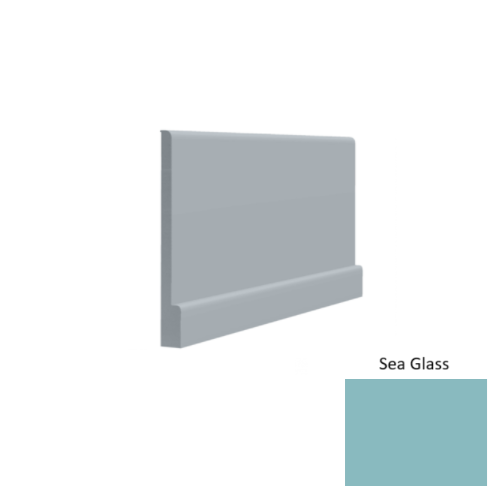 Contours Rubber #05 Simplicity Bold Sea Glass Profiled Wall Base Satin 1