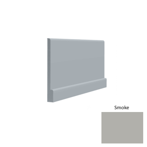 Contours Rubber #05 Simplicity Bold Smoke Profiled Wall Base Satin 1