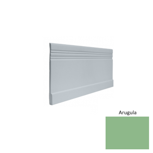 Contours Rubber #10 Serenity Arugula Profiled Wall Base Satin 1