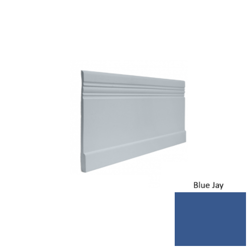 Contours Rubber #10 Serenity Blue Jay Profiled Wall Base Satin 1