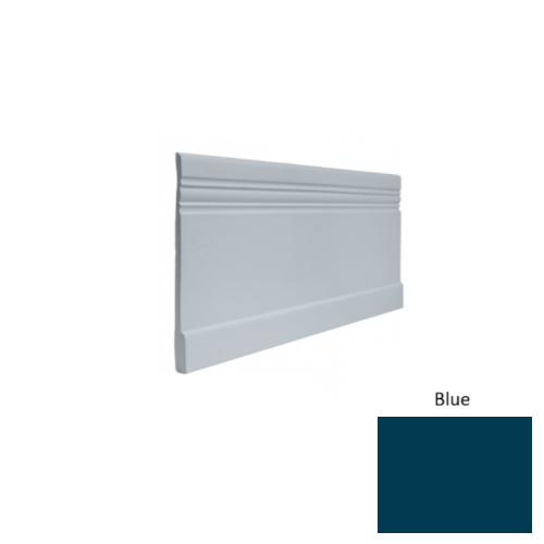 Contours Rubber #10 Serenity Blue Profiled Wall Base Satin 1