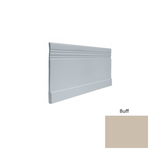Contours Rubber #10 Serenity Buff Profiled Wall Base Satin 1