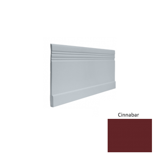 Contours Rubber #10 Serenity Cinnabar Profiled Wall Base Satin 1