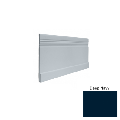 Contours Rubber #10 Serenity Deep Navy Profiled Wall Base Satin 1