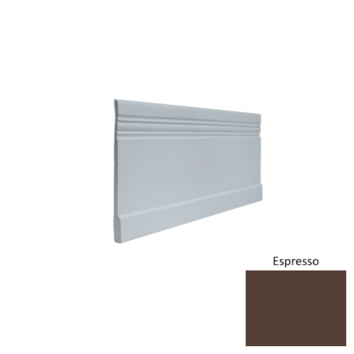 Contours Rubber #10 Serenity Espresso Profiled Wall Base Satin 1