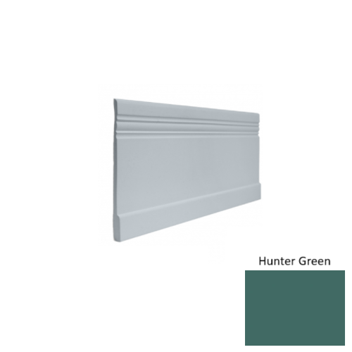 Contours Rubber #10 Serenity Hunter Green Profiled Wall Base Satin 1